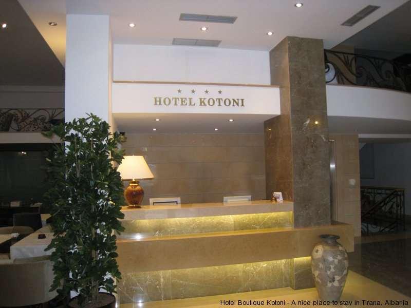 科托尼精品酒店 地拉那 商标 照片